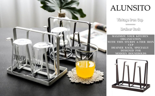 Glass Cup Drying Rack
